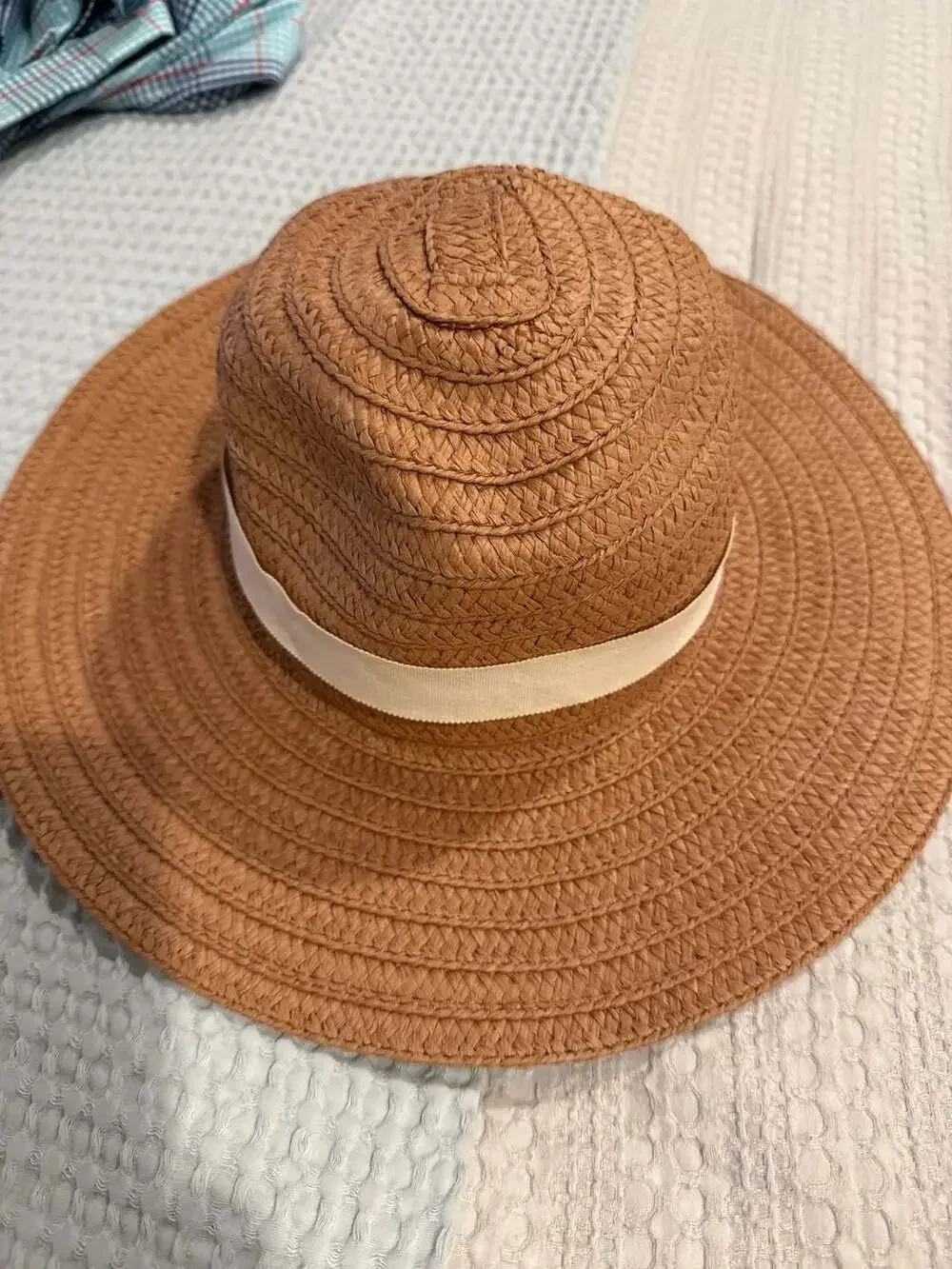 Madewell Packable Braided Straw Hat with Ribbon Band - Picture 2 of 7